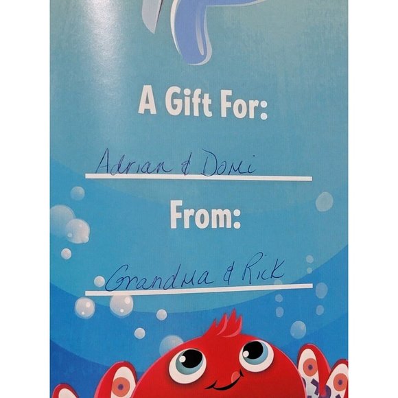 Hallmark plush OMAR OCTOPUS sings bilingual Despacito with Muchos Hugs BOOK - Picture 8 of 8